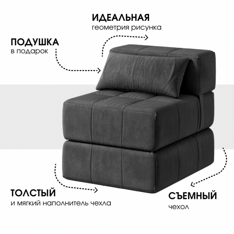 Кресло бескаркасное Нега Формула 999- изображение 3