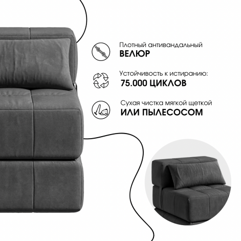 Кресло бескаркасное Нега Формула 999- изображение 4